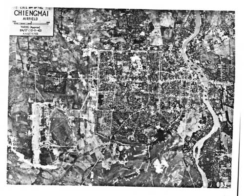 Allied composite map of Chiang Mai