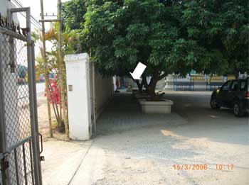 Memorial location in Wat Sawang Ban Thoeng