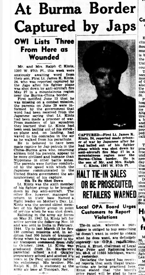 News article 18 Jul 1945
